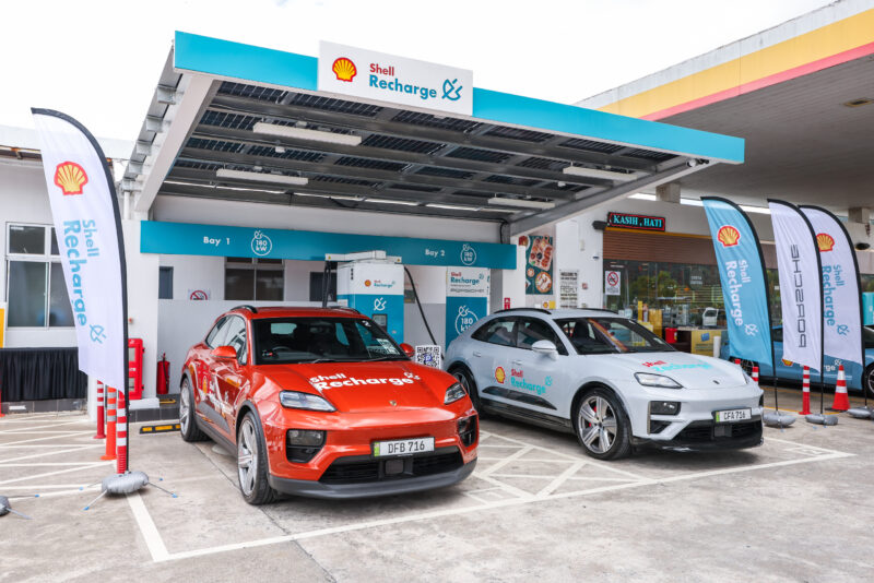 Shell Recharge 180 kW DC charger now available at Shell LPT2 R&R Paka ...