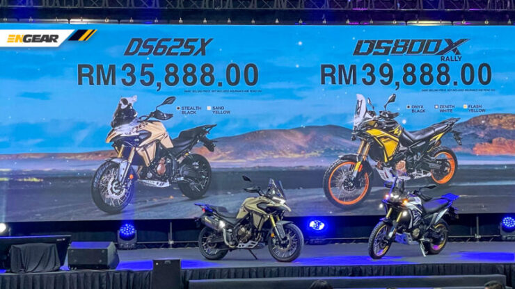 Voge DS625X & DS800X Rally 2026