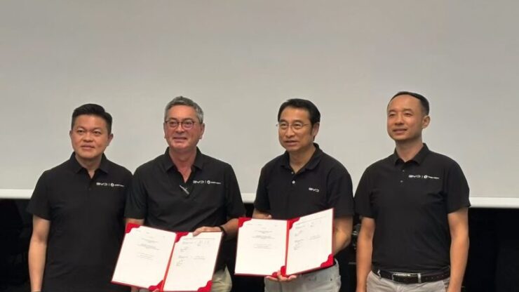 BYD Malaysia Appoints Sime Motors for Local Assembly at Inokom Signing Ceremony